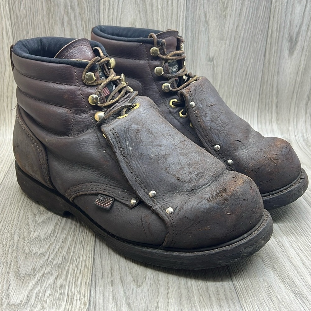 Carolina 508 Metatarsal Steel Toe Work Boot Mens Size 10.5 USA UNION MADE